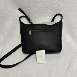Fossil Cecilia Small Crossbody Leather Bag Black New Without Tags Never Used